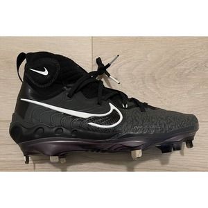 Nike Alpha Huarache NXT Baseball Cleats Charcoal Grey / Black Men’s size 7
